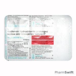 Gluconorm G 0.5mg Tablet 10'S