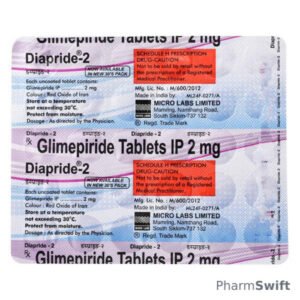 DIAPRIDE 2mg Tablet 30's