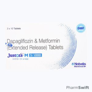 JUSTOZA M 5/1000 Tablet 10's