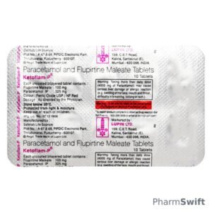 Ketoflam P Tablet 10'S