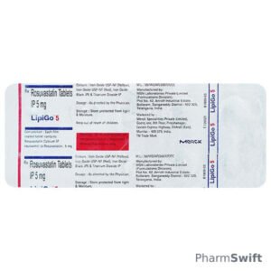 Lipigo 5mg Tablet 10'S