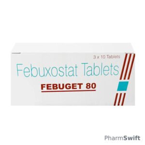 Febuget 80mg Tablet 10'S