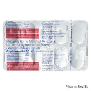 Glycinorm M OD 60mg Tablet 10'S