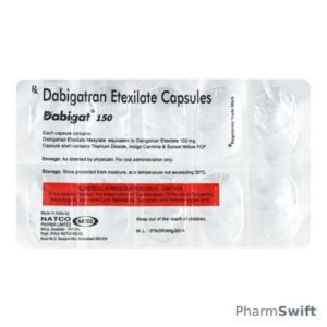 Dabigat 150mg Capsule 10'S