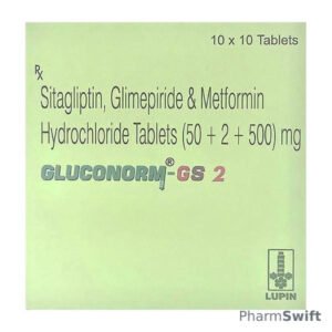 GLUCONORM GS 2 Tablet 10's