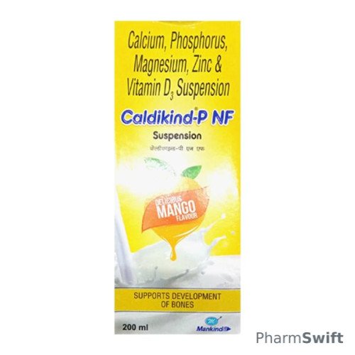 CALDIKIND P NF DELICIOUS MANGO FLAVOUR Suspension 200ml