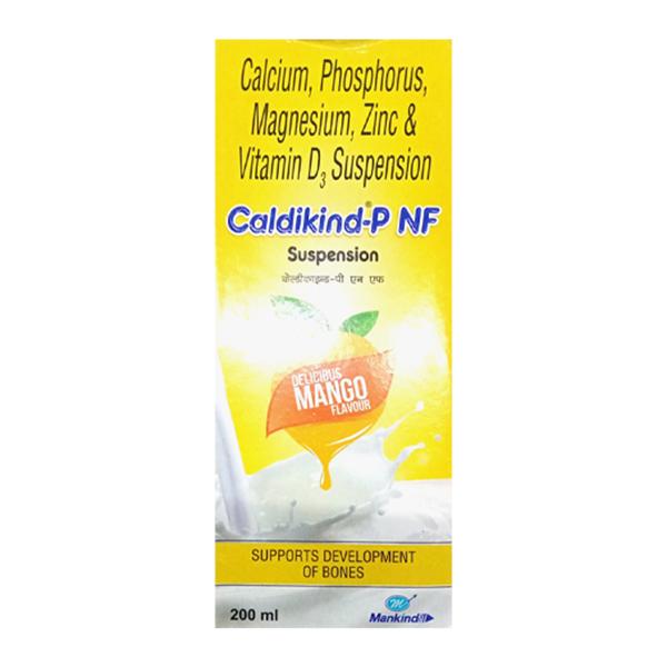 CALDIKIND P NF DELICIOUS MANGO FLAVOUR Suspension 200ml