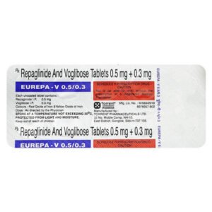 EUREPA V 0.5/0.3mg Tablet 10's