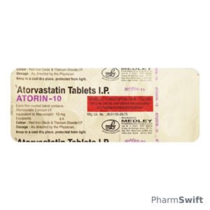 Atorin 10mg Tablet 10'S