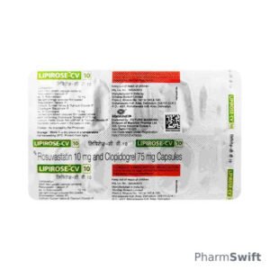 LIPIROSE CV 10 Capsule 10's