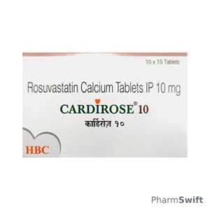 CARDIROSE 10 Tablet 15's