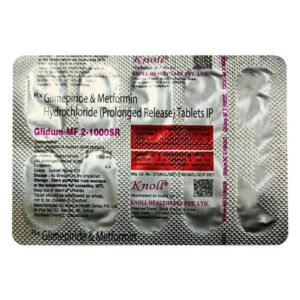 GLIDUM MF 2 1000 SR Tablet 10's