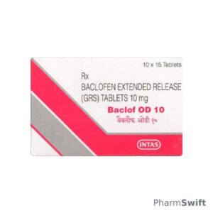 BACLOF OD 10mg Tablet 15's