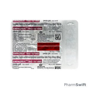 EMPAGREAT TRIO 10/1000 Tablet 10's