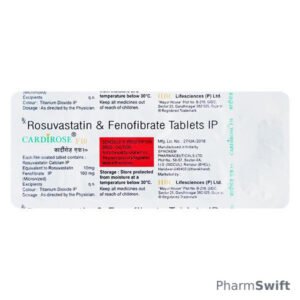 Cardirose F 10 Tablet 10'S