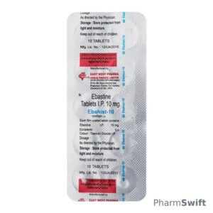 Ebahist 10mg Tablet 10'S
