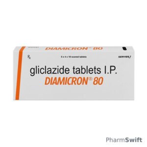 Diamicron 80mg Tablet 10'S