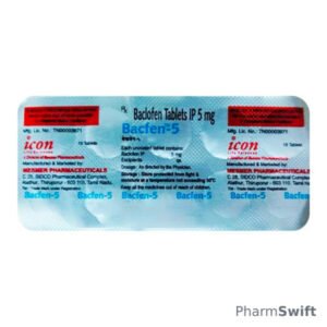 Bacfen 5mg Tablet 10'S