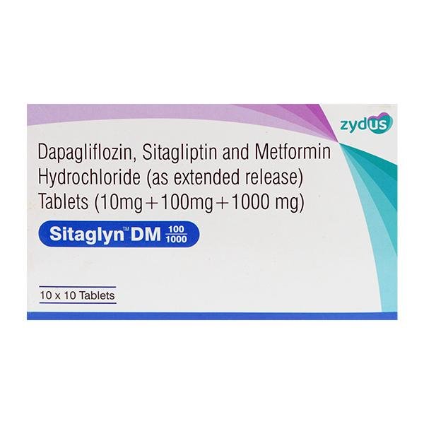 SITAGLYN DM 100/1000 Tablet 10's