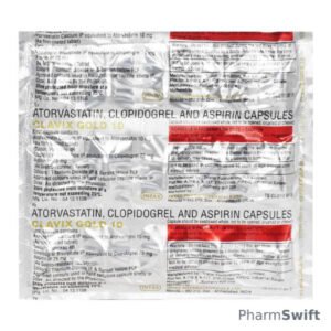 Clavix Gold 10mg Capsule 15'S