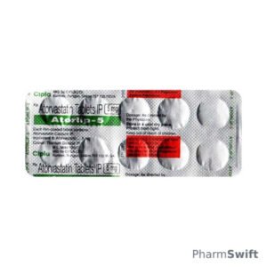 Atorlip 5mg Tablet 10'S