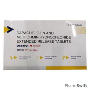 DAPARYL M 10/1000 Tablet 10's