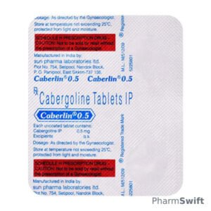 Caberlin 0.5mg Tablet 4'S