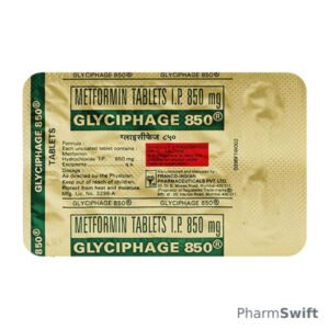 Glyciphage 850mg Tablet 10'S
