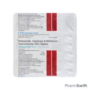 Glimisave MV 3.3 F Tablet 15'S