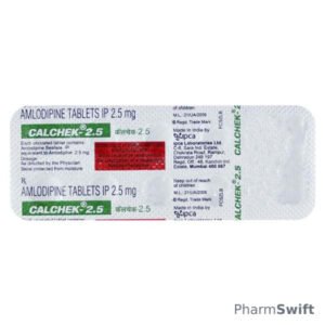 Calchek 2.5mg Tablet 10'S