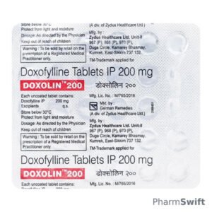 Doxolin 200mg Tablet 30'S