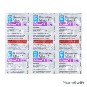 Acitrom 2mg Tablet 30'S