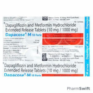 DAPACOSE M FORTE Tablet 10's