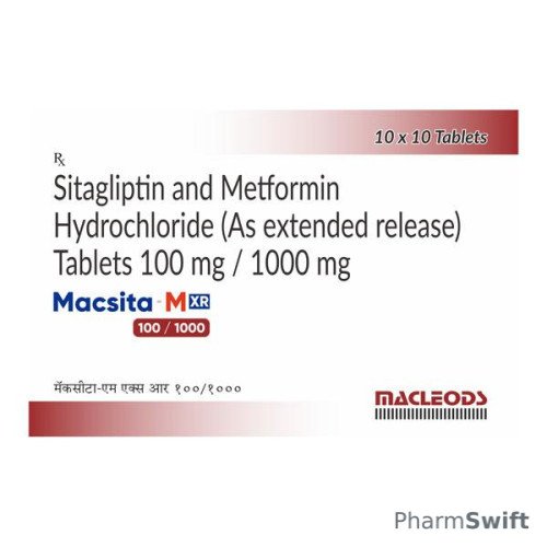 MACSITA M XR 100/1000 Tablet 10's