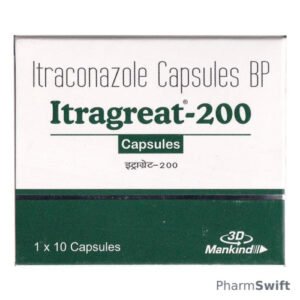 ITRAGREAT 200mg Capsule 10's