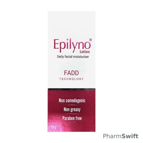 EPILYNO DAILY FACIAL MOISTURIZER PARABEN FREE Lotion 75g