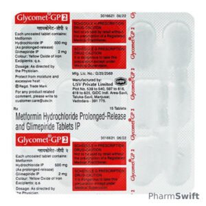 Glycomet-GP 2 Tablet 15's