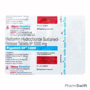 Bigomet SR 1000 Tablet 10'S