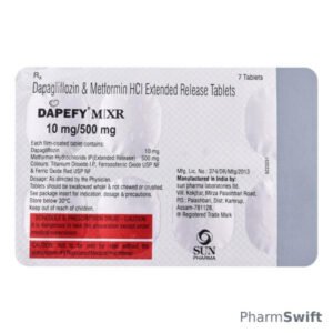 DAPEFY M XR 10/500 Tablet 7's