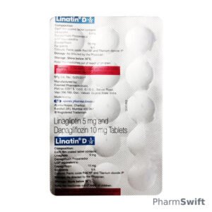 LINATIN D 5/10 Tablet 15's