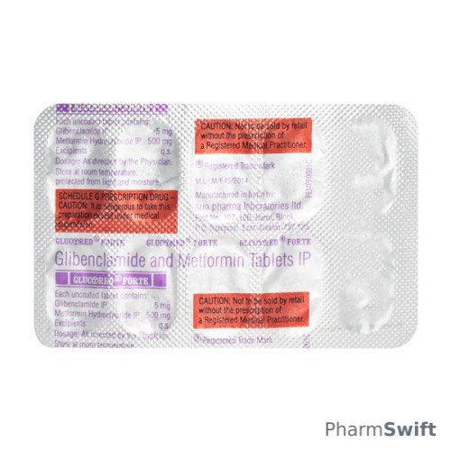 Glucored Forte Tablet 10'S