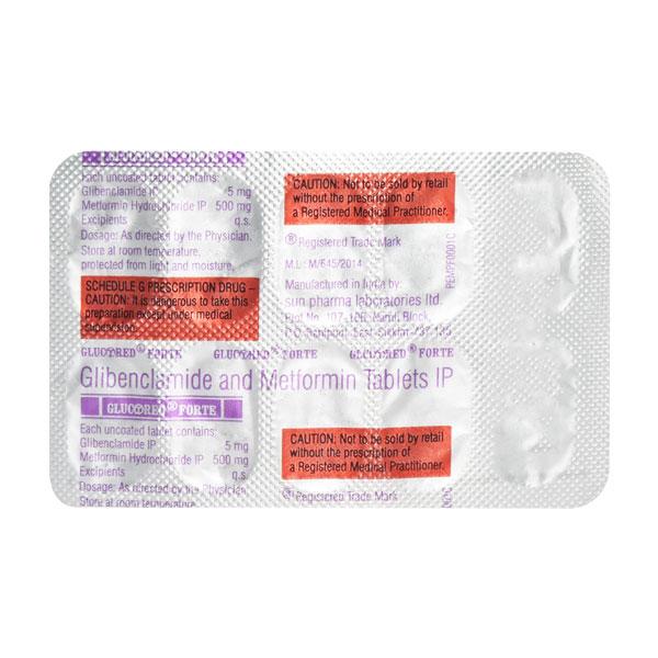 Glucored Forte Tablet 10'S