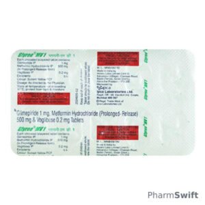Glyree MV 1mg Tablet 10'S