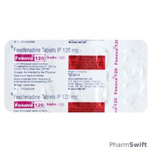 Fexova 120mg Tablet 10'S