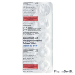 DAPABITE VD 5/100 Tablet 10's