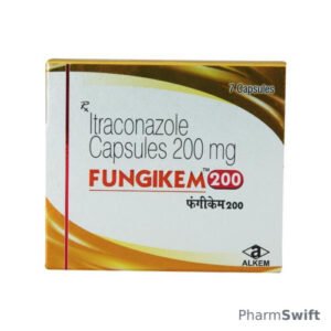Fungikem 200mg Capsule 7'S