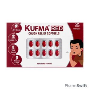KUFMA RED COUGH RELIEF Softgel Capsule 10's
