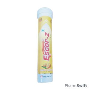 ESCOR Z SUGAR FREE ORANGE FLAVOUR Effervescent Tablet 20's