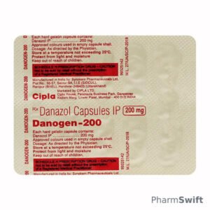 Danogen 200mg Capsule 10'S