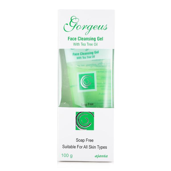 GORGEUS FACE CLEANSING WITH TEA TREE OIL Gel 100gm